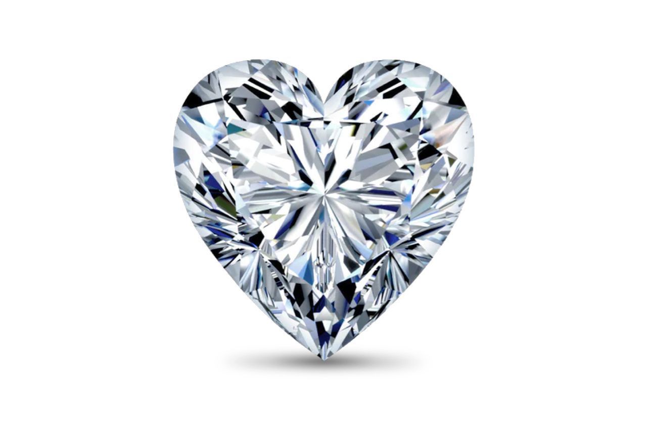0.82 Carat Heart Lab Diamond
