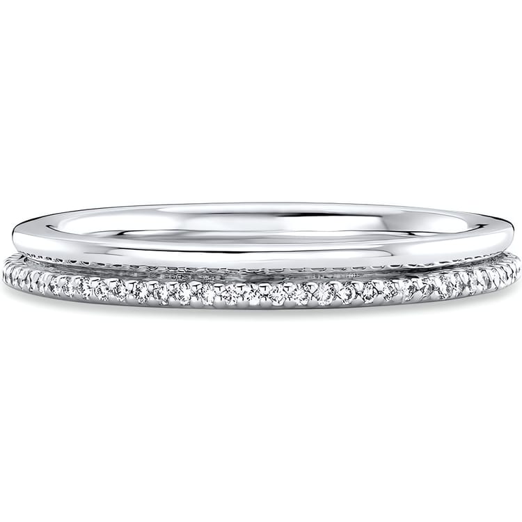 Women's Annis Stackable Diamond Wedding Ring