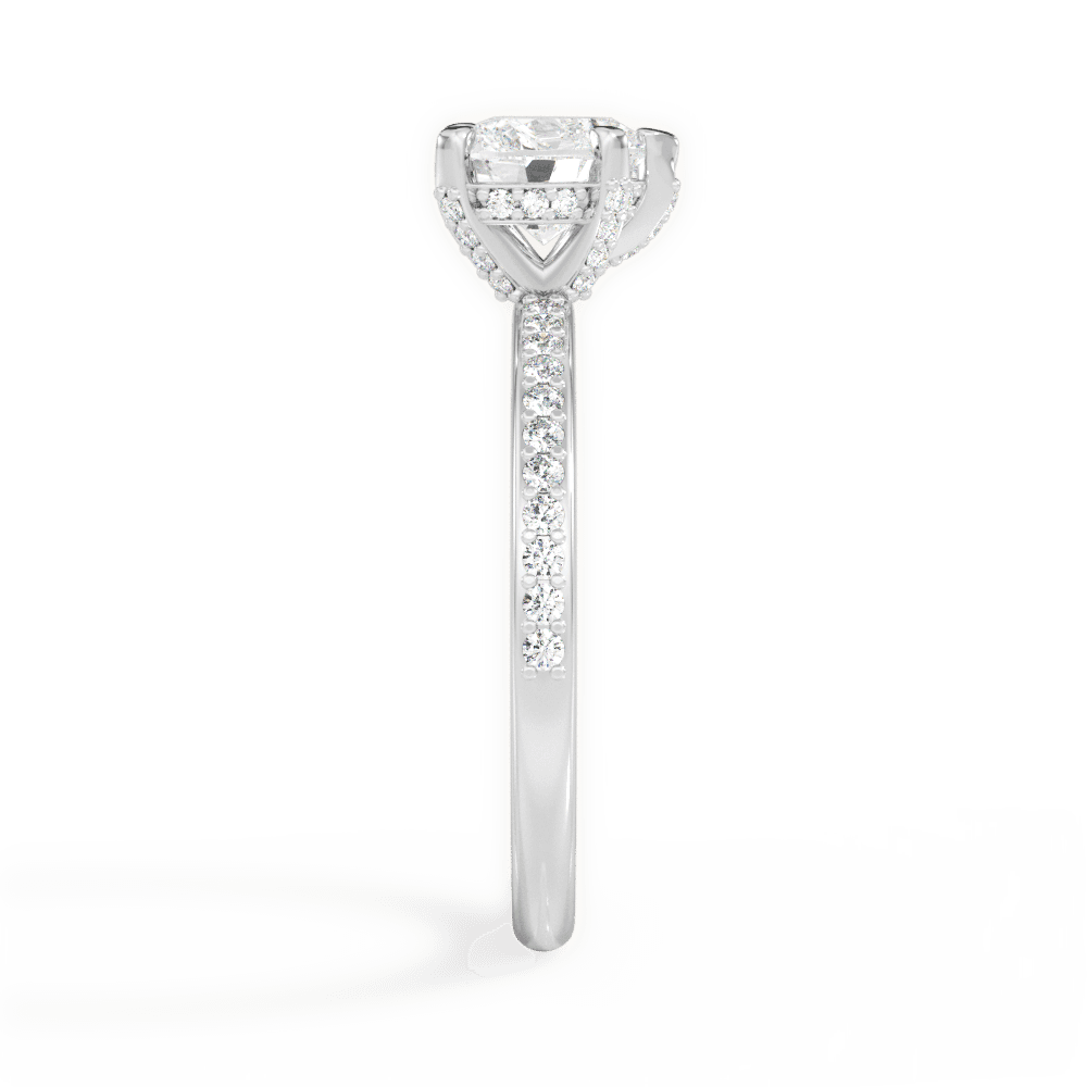 Sara 14kt White Gold Heart cut Engagement Ring | Ritani