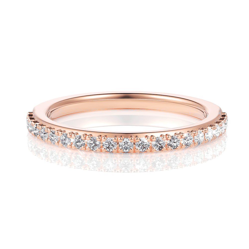 18kt rose gold/top