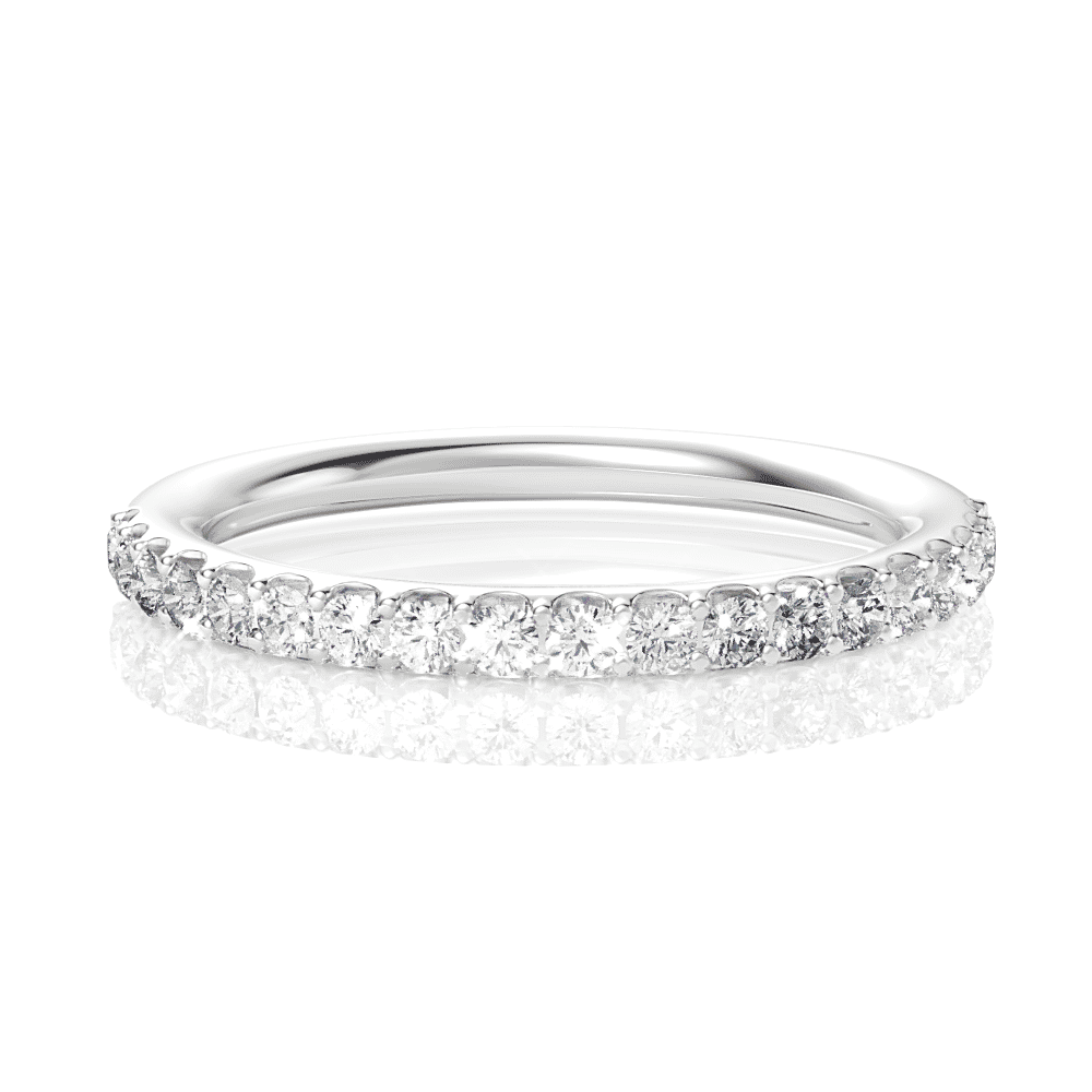 14kt white gold/ 18kt white gold/platinum/top