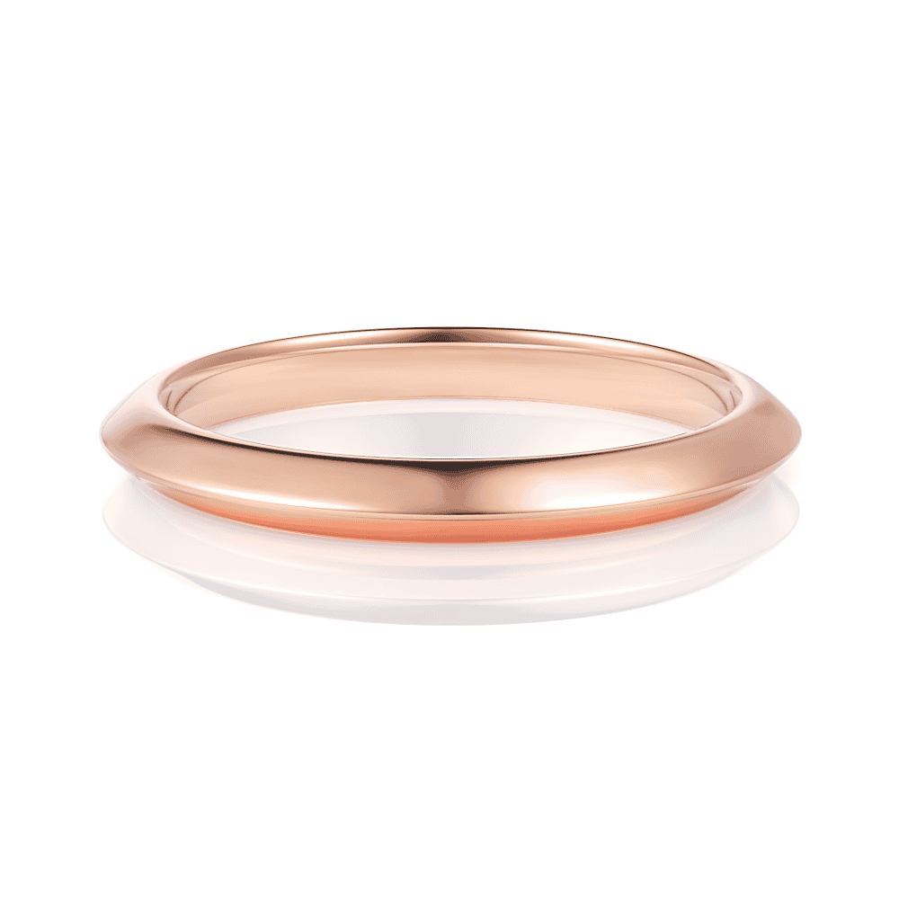 18kt rose gold/top