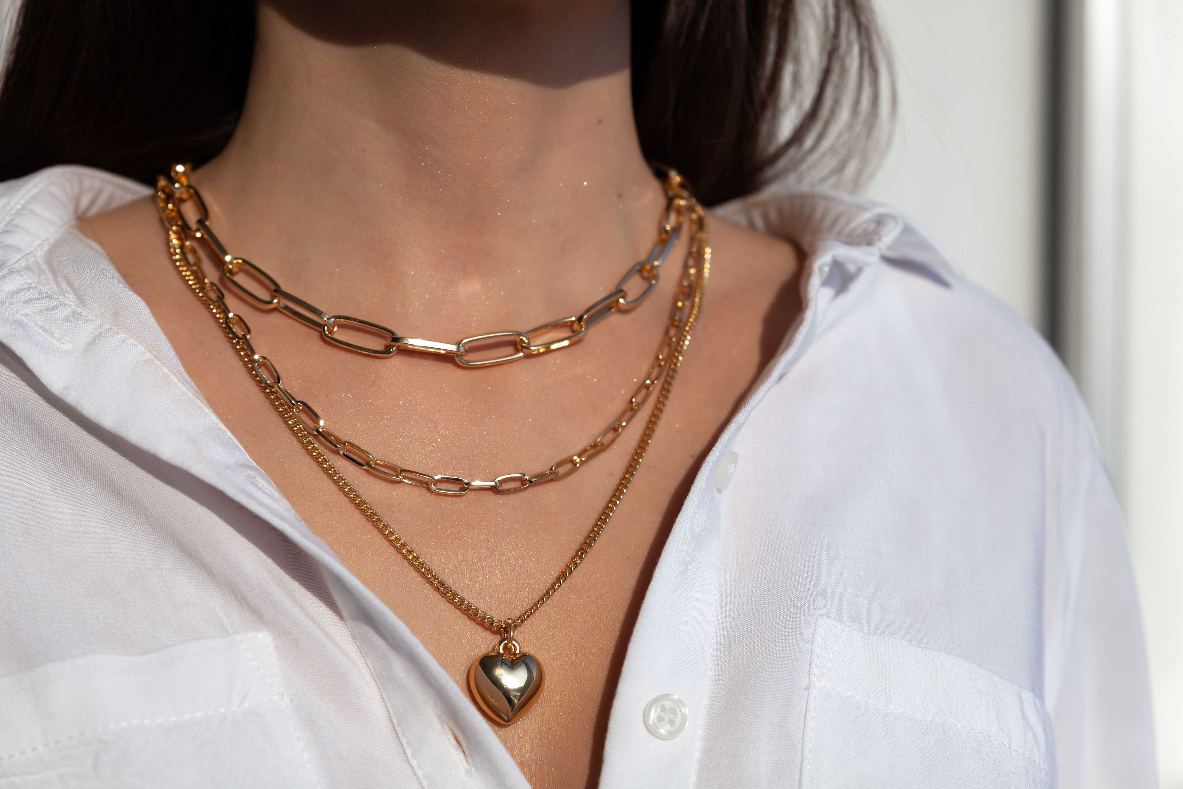 Gold Layering Necklaces