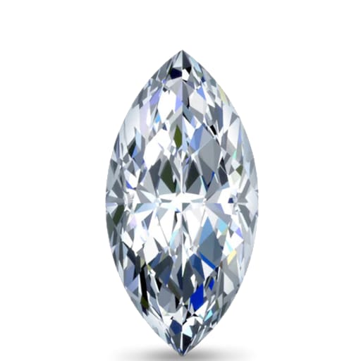 2.85 Carat Very Good Cut Marquise Lab-Grown Diamond - H Color, VS2 Clarity - IGI Certified