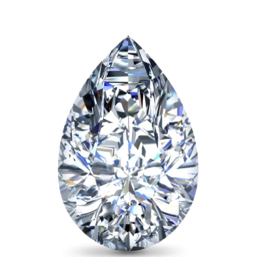 1.52 Carat Very Good Cut Pear Lab-Grown Diamond - E Color, SI2 Clarity - IGI Certified