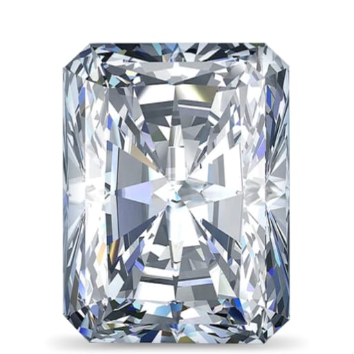 1.75 Carat Very Good Cut Radiant Lab-Grown Diamond - G Color, SI2 Clarity - IGI Certified
