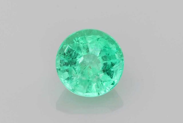 5x5mm Round Emerald