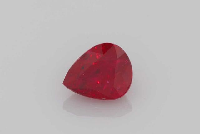 6x7mm Pear Ruby