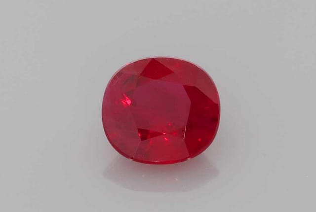 6x6mm Cushion Ruby