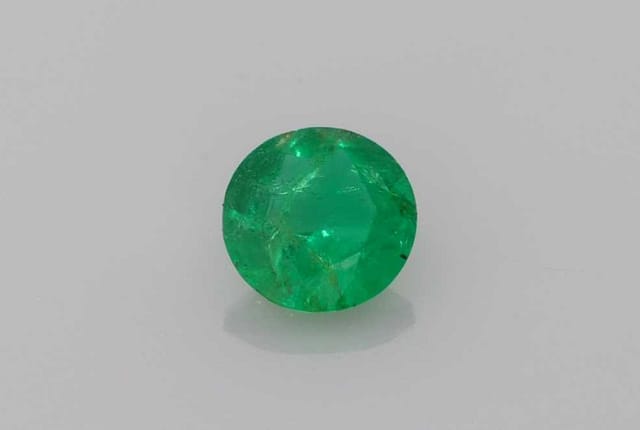 5x5mm Round Emerald