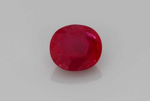 6x6mm Cushion Ruby