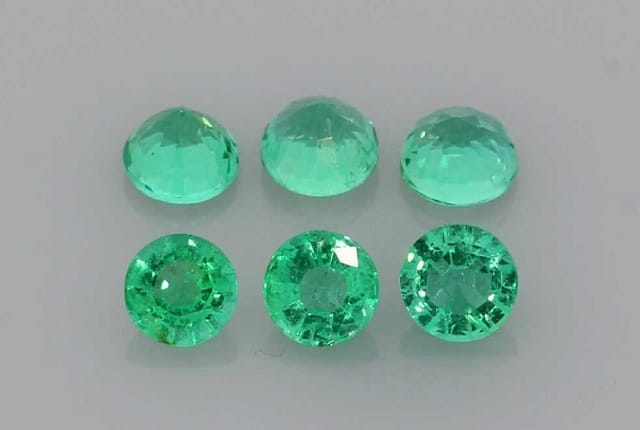 5x5mm Round Emerald