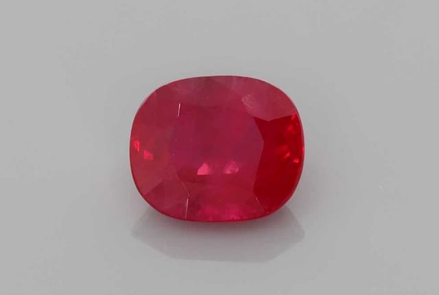 6x7mm Cushion Ruby