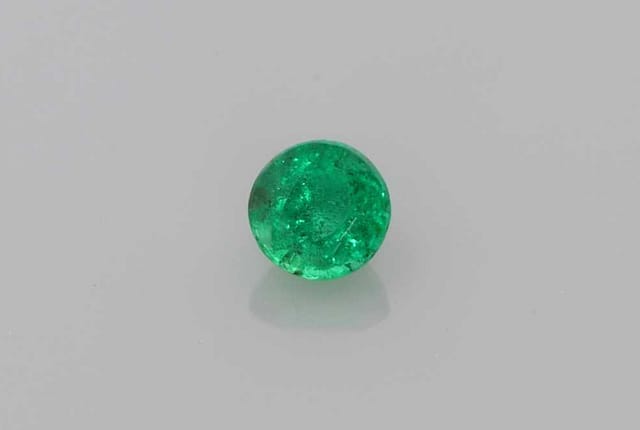 4x4mm Round Emerald