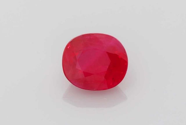 6x7mm Cushion Ruby