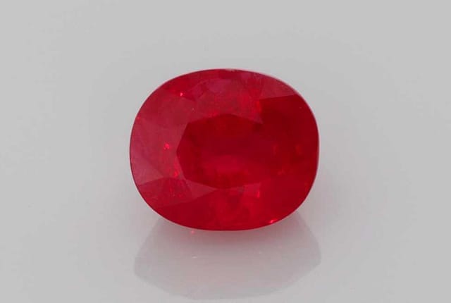 6x7mm Cushion Ruby