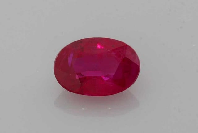 5x7mm Oval Ruby