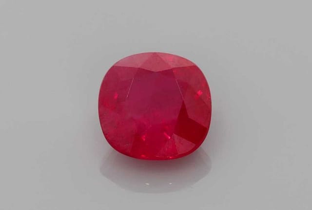 6x7mm Cushion Ruby