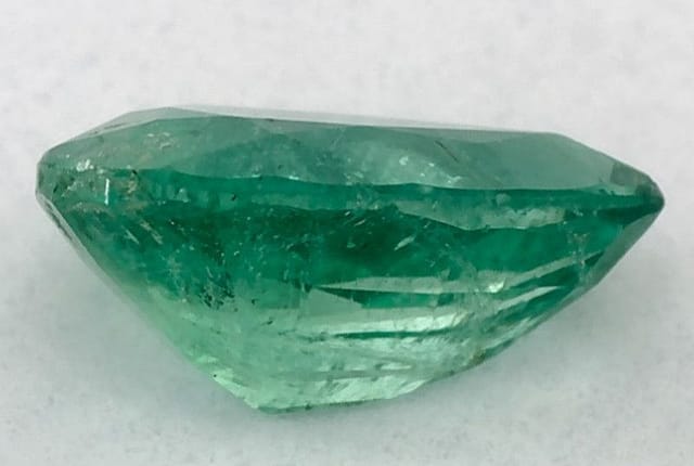 6x8mm Pear Emerald