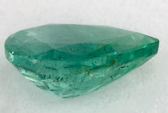 6x8mm Pear Emerald
