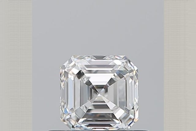 0.51 Carat Asscher Diamond