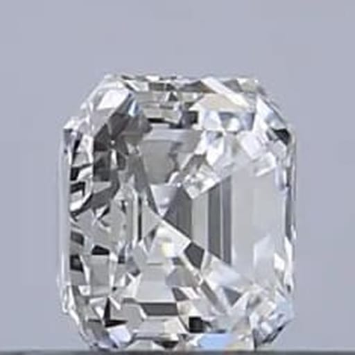 0.23 Carat Asscher Diamond