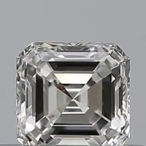 0.26 Carat Asscher Diamond