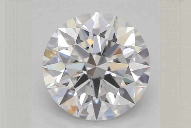 0.77 Carat Round Lab Diamond