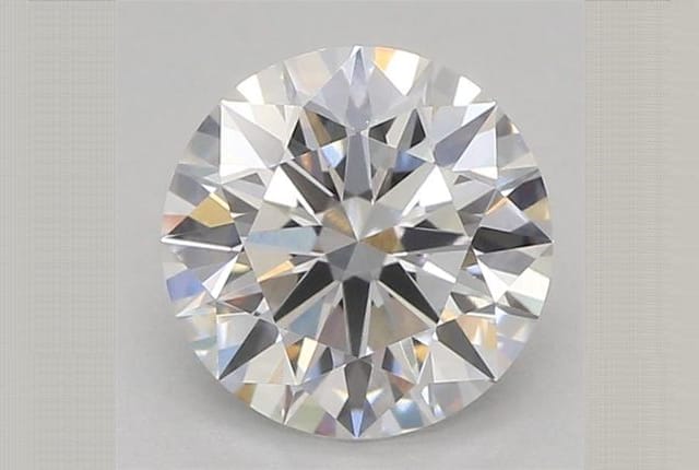 0.77 Carat Round Lab Diamond