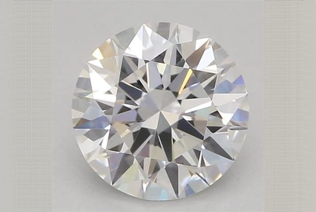 0.77 Carat Round Lab Diamond