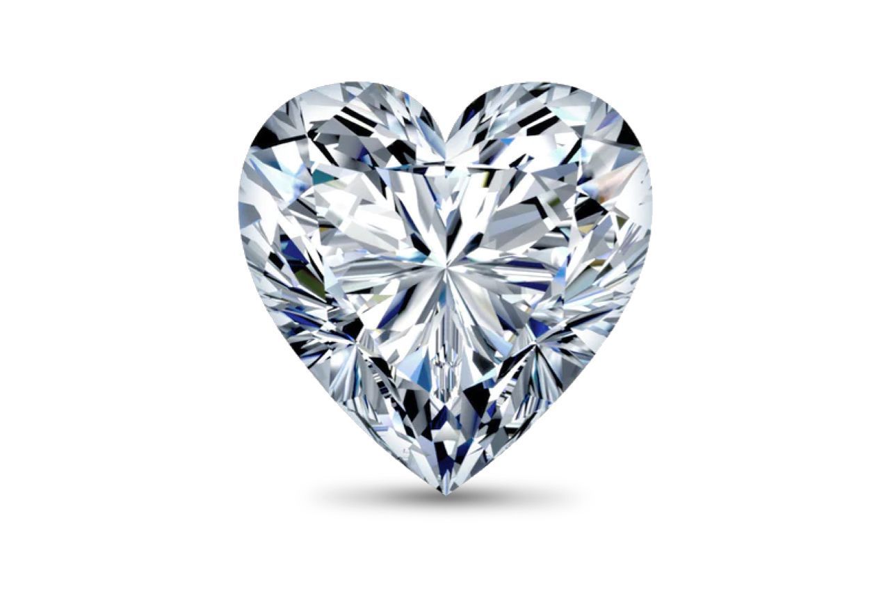 1.42 Carat Heart Diamond