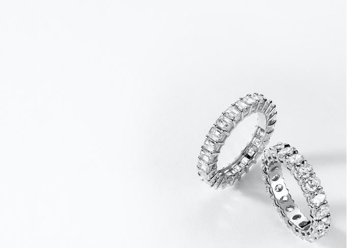 diamond eternity rings