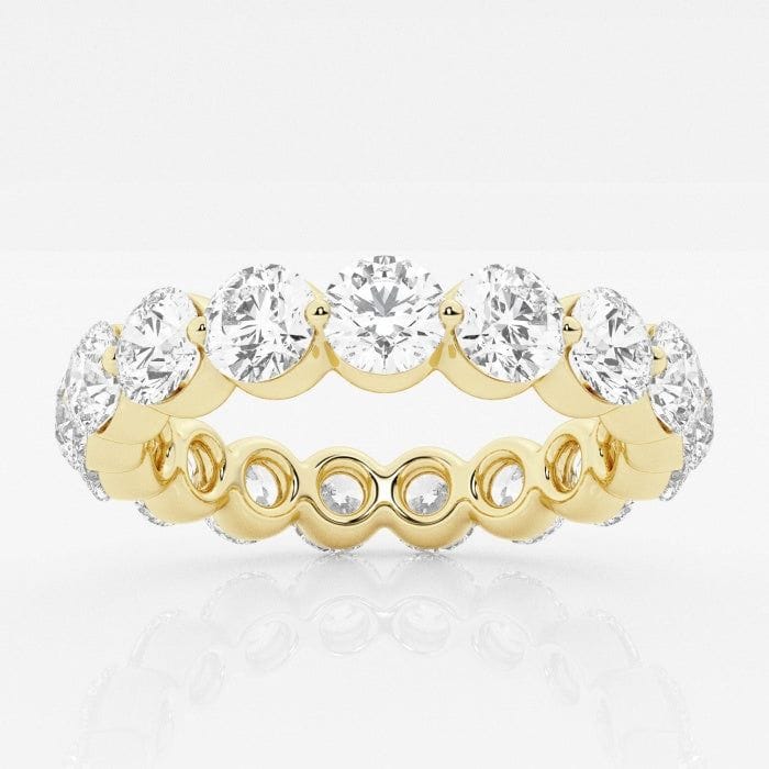 3.00 CTW Shared Prong Round Lab Grown Diamond Eternity Ring