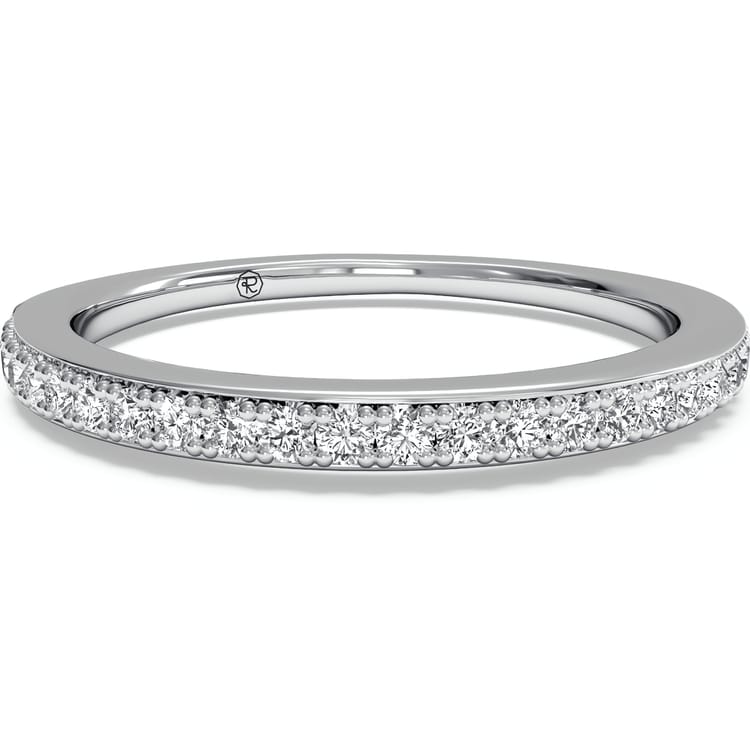 Women's Micropavé Diamond Wedding Ring
