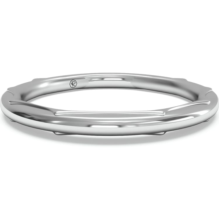 Women's Modern Sculptured Wedding Ring