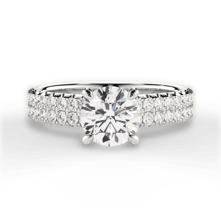 The Eliana / 5.01 Carat Round Lab Diamond