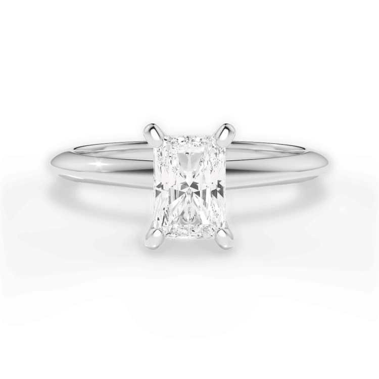 The Milena Solitaire / 0.36 Carat Radiant Lab Diamond