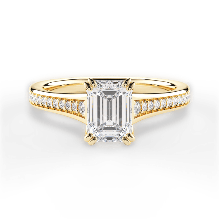 The Evita / 4.01 Carat Emerald Diamond