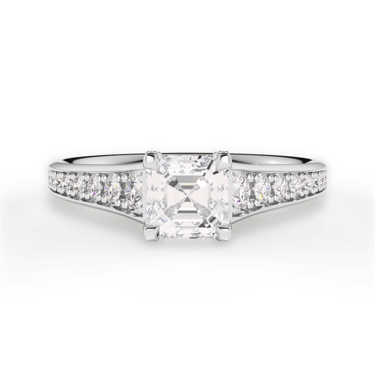 The Maricely / 4.56 Carat Asscher Lab Diamond