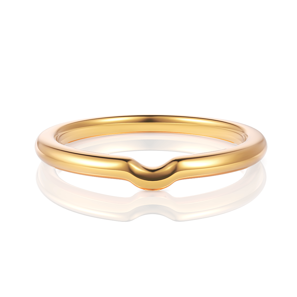 Women's 2mm Contour Wedding Ring