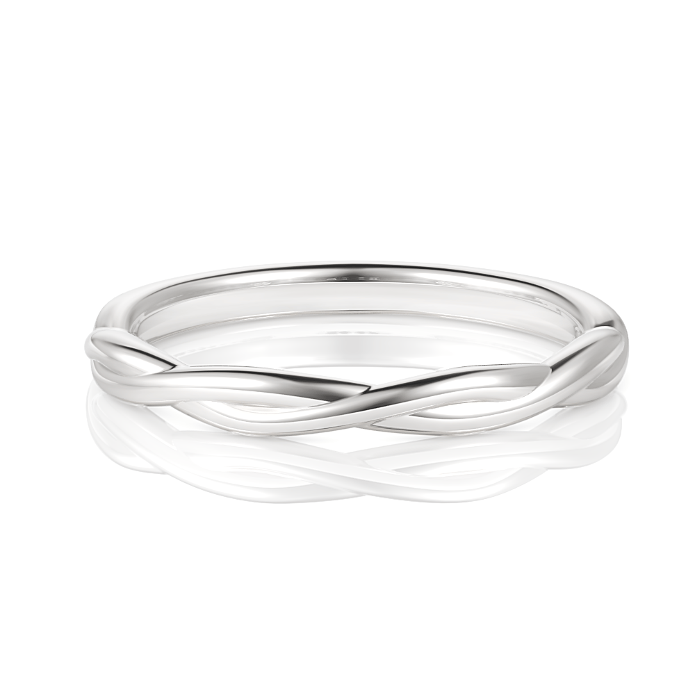 Women's Twisted Wedding Ring
