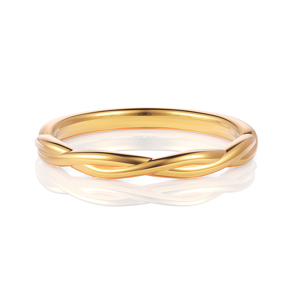Women's Twisted Wedding Ring