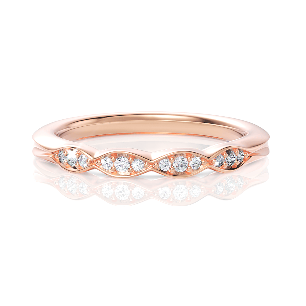 Women's 0.07 CTW Vintage Diamond Accent Wedding Ring