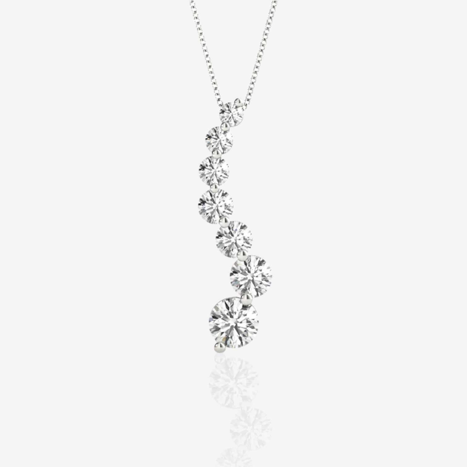 Lab Diamond Journey Pendant