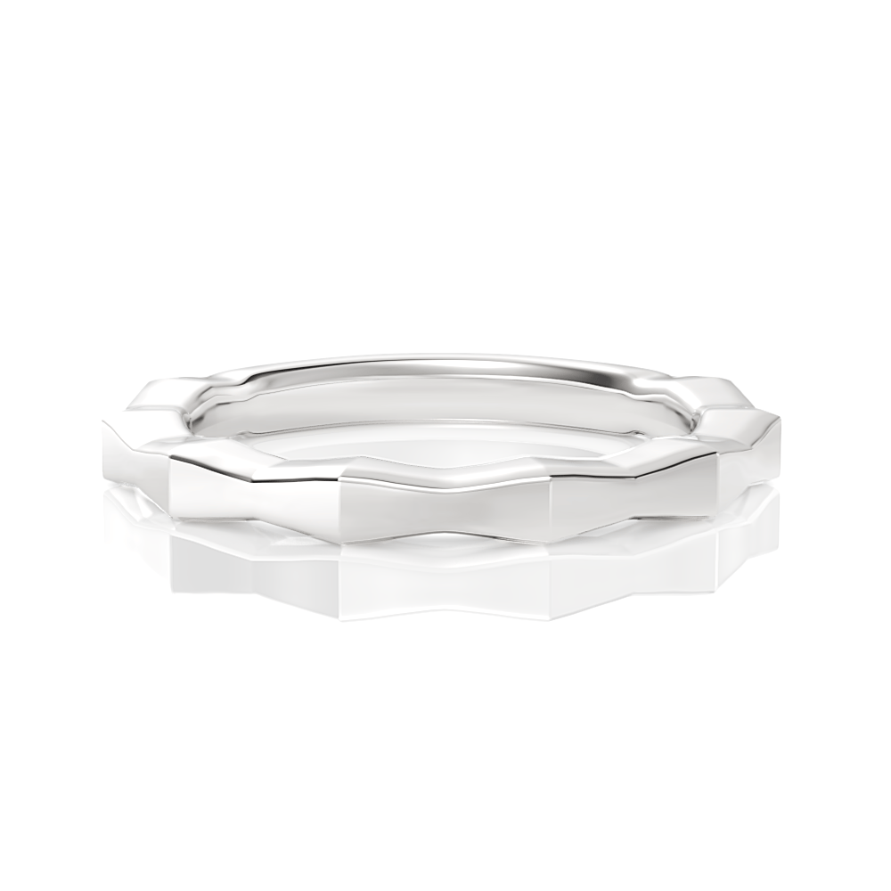 Women's Octagon Wedding Ring