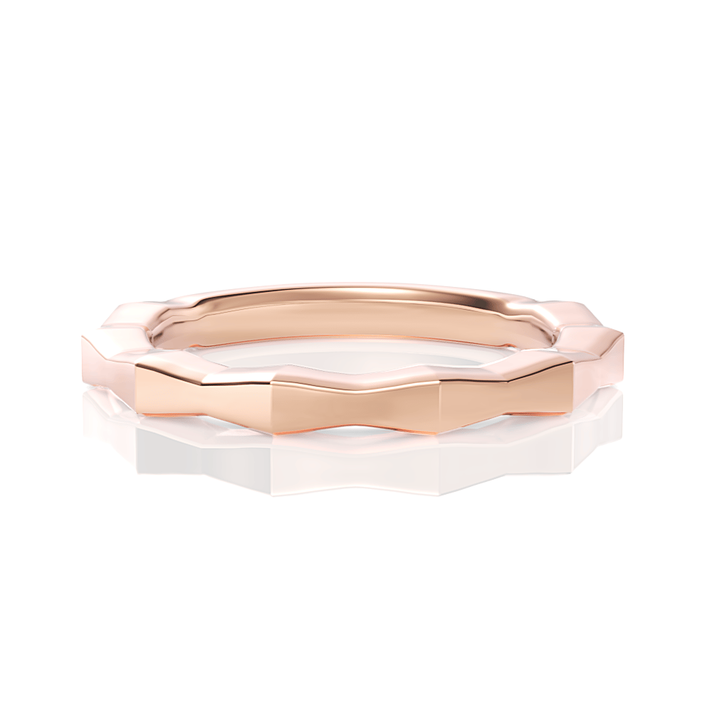 Women's Octagon Wedding Ring