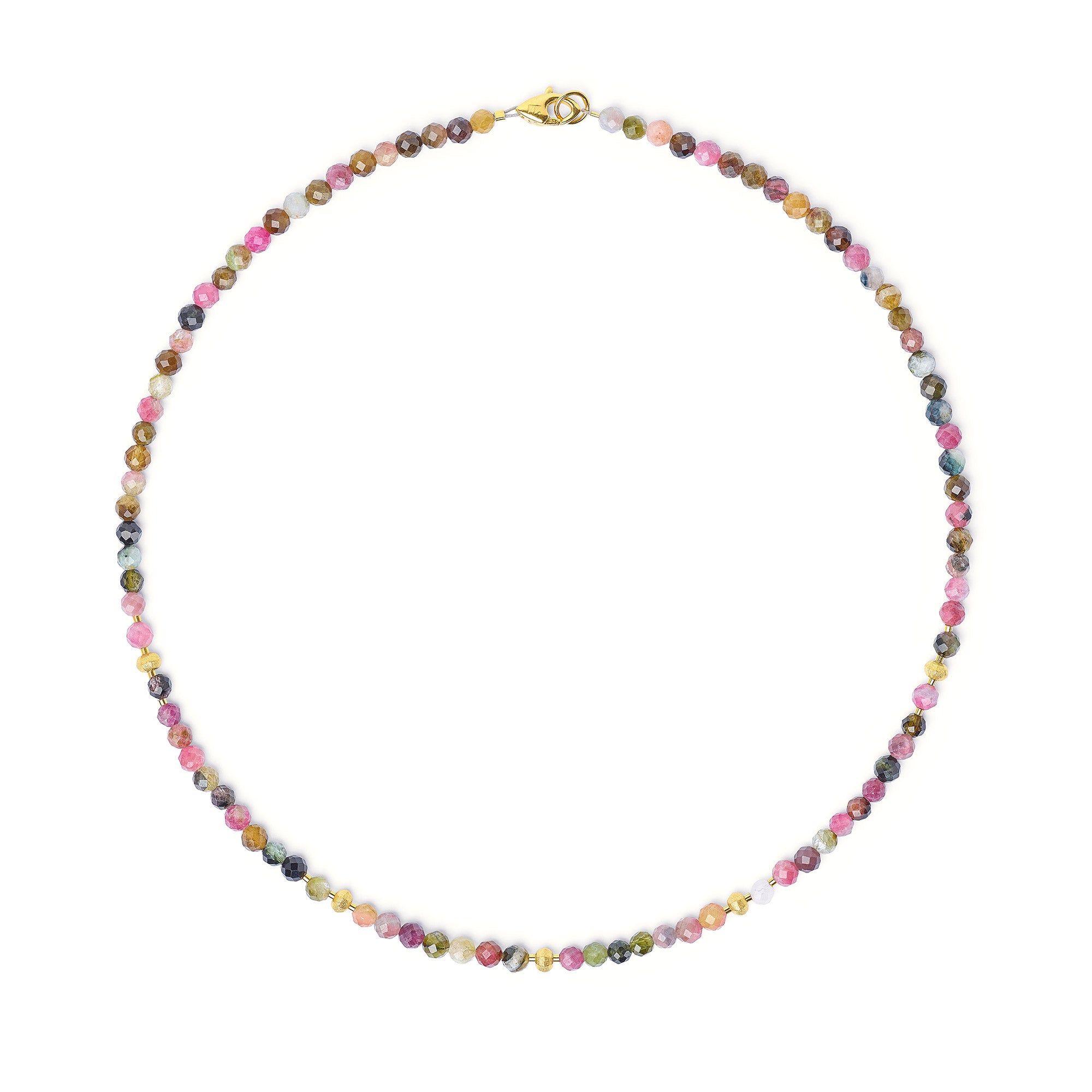 Bernd Wolf 24kt Gold Plated Lampa Tourmaline Necklace