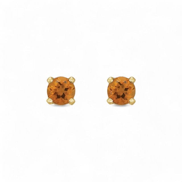 14kt Gold Birthstone Stud Earrings