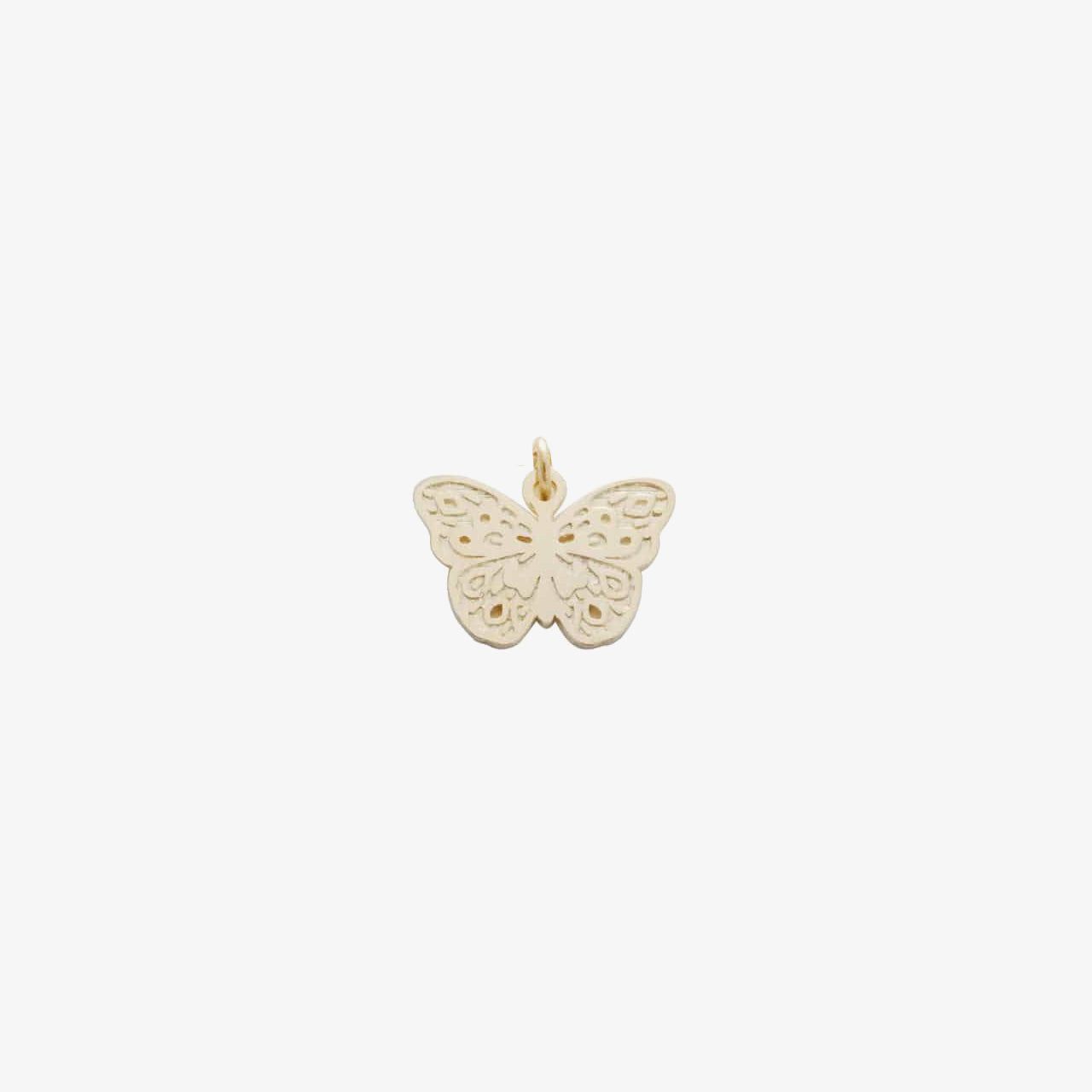 18kt Gold Plated Mini Butterfly Charm