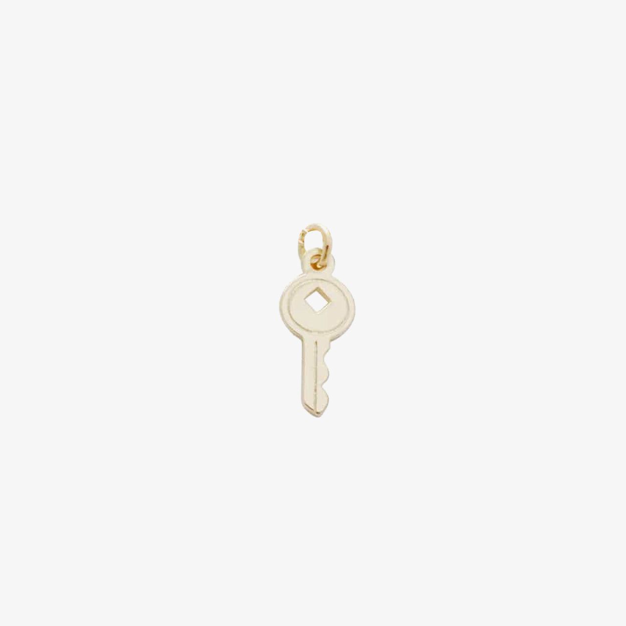 18kt Gold Plated Mini Key Charm